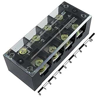 Колодка клеммная TB-10004 Колодка клеммная TB-10004