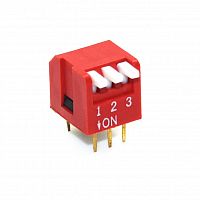 Микропереключатель DIP DP-03 (SWD3-3)