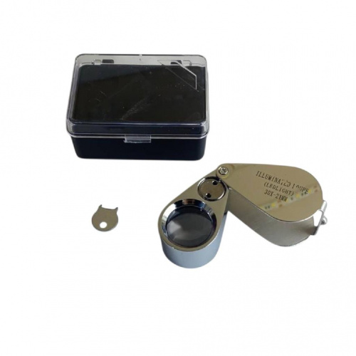 Лупа с подсветкой 30x 21mm MG21007