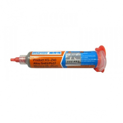 Флюс-паста BGA Mechanic XG-Z40 35g (активный)